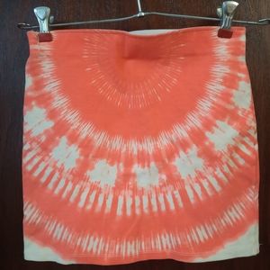 Zara Tie Dye Mini Skirt